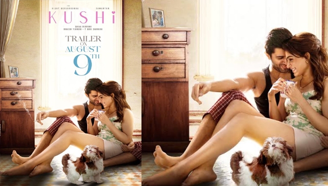 Vijay Deverakonda and Samantha ‘Kushi’ trailer to release on August 9 Vijay Deverakonda And Samantha Kushi Trailer To Release On August 9 2