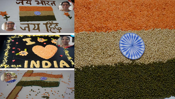 An apartment residents’ novel way to celebrate Independence Day
