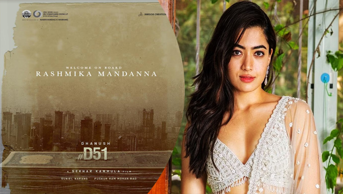 Rashmika Mandanna Comes On Board For Dhanush #D51