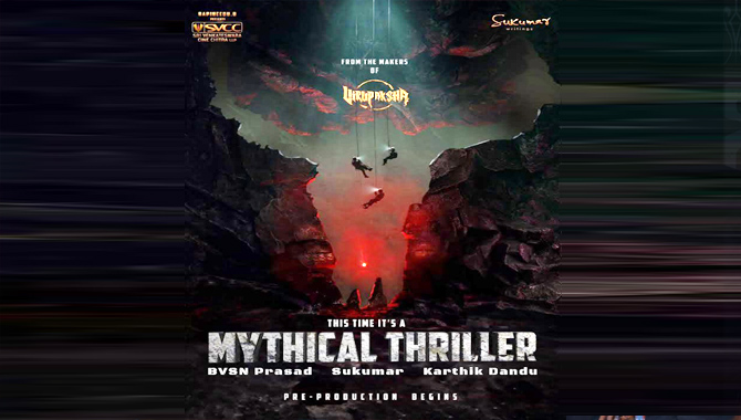 SVCC, Karthik Dandu, Sukumar, the team of Virupaksha coming back with a Mythical Thriller, Pre Production Begins