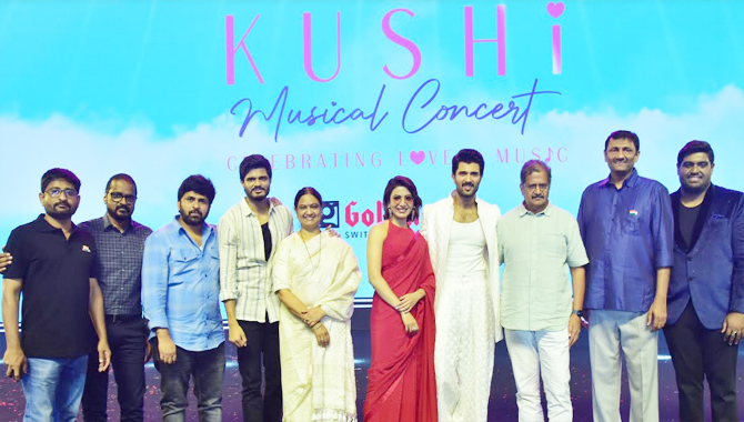 Team Kushi mesmerized everyone at Kushi Musical Concert with blockbuster performances