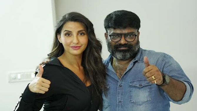 ‘Nora Fatehi In Hyderabad’ Varun Tej, Karuna Kumar, Vyra Entertainments Pan India Movie Matka