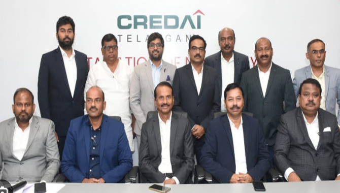 క్రెడాయ్‌ తెలంగాణకు కొత్త కార్యవర్గం