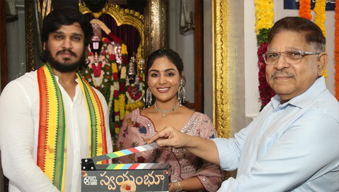 నిఖిల్ ‘స్వయంభు’ గ్రాండ్ గా ప్రారంభం, రెగ్యులర్ షూటింగ్ బిగిన్స్