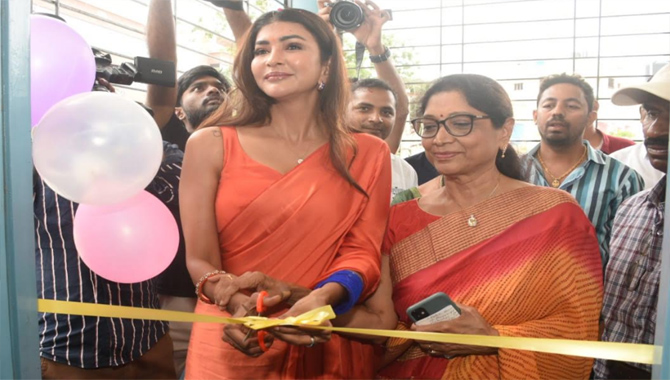 Actress Lakshmi Manchu Inauguration of Digital Classrooms in Government Schools