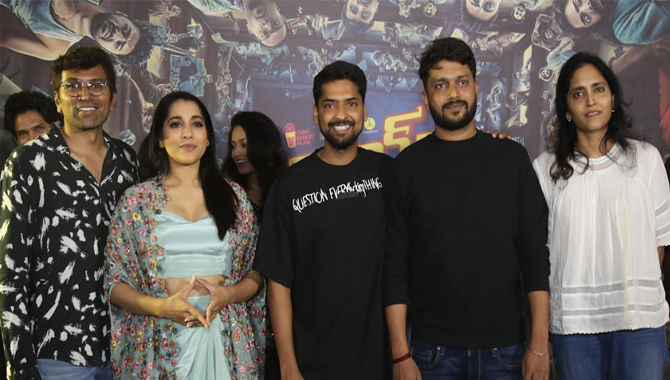 Team Baby Launched Theatrical Trailer Of Annapurna Studios & Chai Bisket Films Boys Hostel