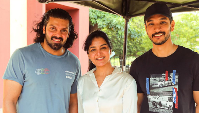 ఆర్య-గౌతమ్ కార్తీక్ పాన్ ఇండియన్ మూవీ “మిస్టర్. X” షూటింగ్ ప్రారంభం  