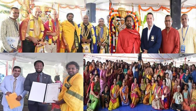 Shiva Durga Temple – 3-day Gopura Maha Kumbhabhishekam