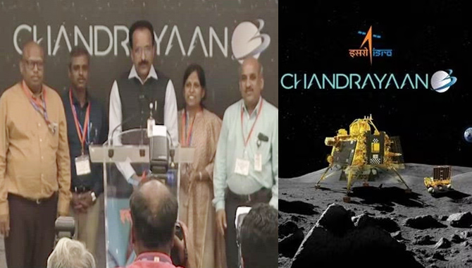 Sri City MD congratulates Team ISRO for successfully placing  Chandrayaan-3 on Moon