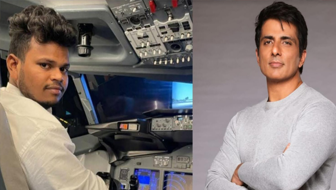 Sonu Sood’s Good Deed Comes Full Circle As Man He Helped Becomes A Pilot
