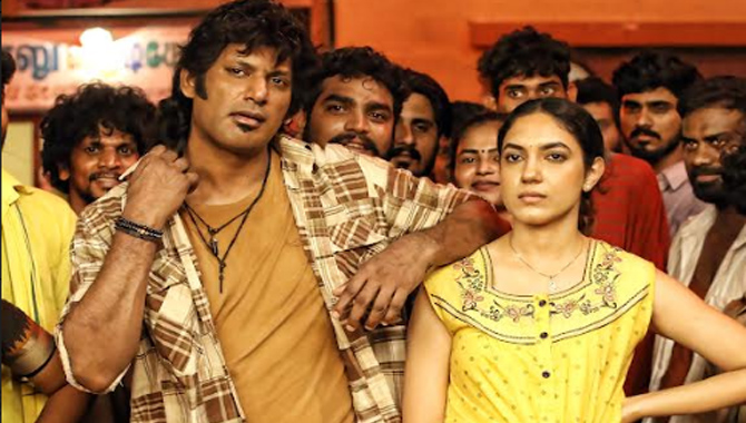 విశాల్ ‘మార్క్ ఆంటోని’ ఐ లవ్ యూ నే సాంగ్ రిలీజ్.. ఆకట్టుకుంటున్న విజువల్స్