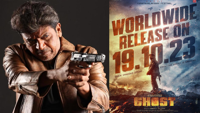 Shiva Rajkumar ‘s Pan India Action Spectacle ‘Ghost’ is Arriving on October 19