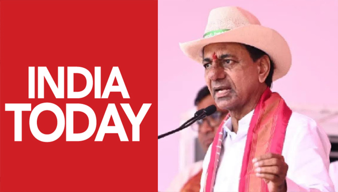 గులాబీకి గుబులు పుట్టిస్తున్న ఇండియా టుడే సర్వే..!