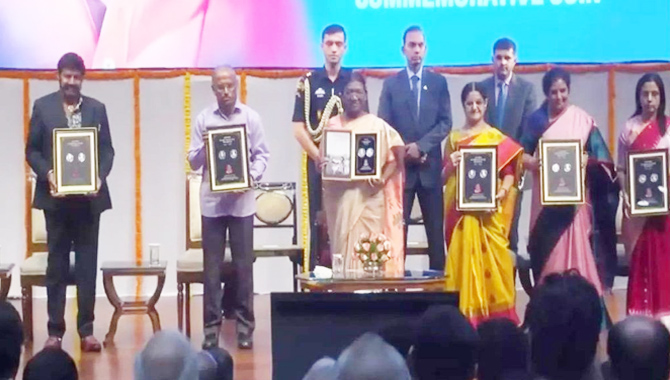 ఎన్టీఆర్ స్మారక నాణెం…