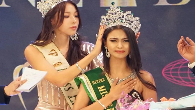 మిస్ ఎర్త్ ఇండియా గా ప్రియన్ సైన్