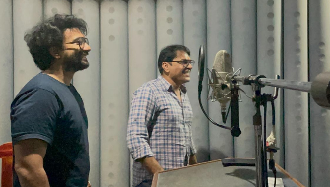 సత్యదేవ్ పాన్ ఇండియా మూవీ ‘జీబ్రా’ డబ్బింగ్ ప్రారంభం