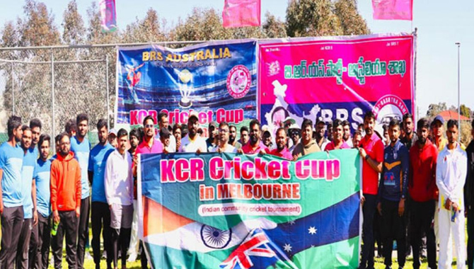 ఆస్ట్రేలియాలో కేసీఆర్ క్రికెట్ టోర్నమెంట్ ప్రారంభం