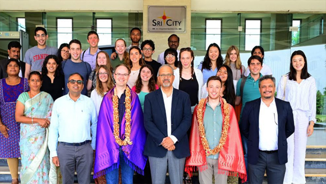 శ్రీసిటీని సందర్శించిన స్టాన్‌ఫోర్డ్ విశ్వవిద్యాలయం అధ్యాపకులు, విద్యార్థుల బృందం