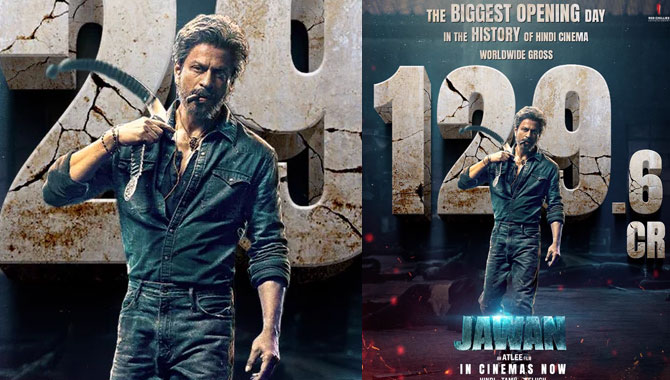 ఫస్ట్ డే రూ. 129.6 కోట్ల కలెక్షన్స్‌తో ‘జవాన్’ సెన్సేషన్