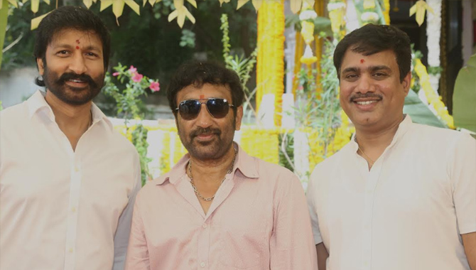 Gopichand, Sreenu Vaitla #Gopichand32 Launched Grandly