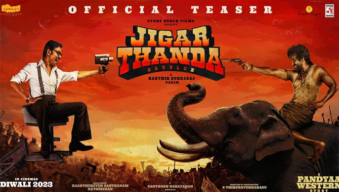 Mahesh Babu released teaser of ‘Jigarthanda Double X’  Telugu Version