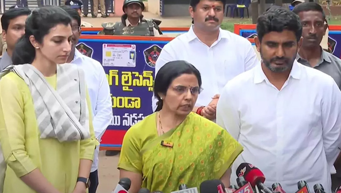 చంద్రబాబు భద్రతపై భయంగా ఉంది… భువనేశ్వరి ఆందోళన