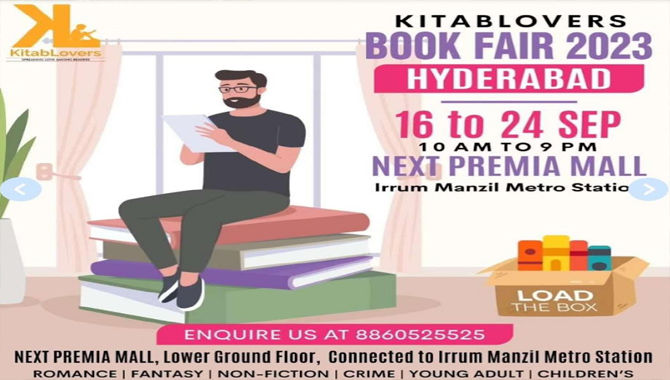 హైదరాబాద్ బుక్ ఫెయిర్ కు చేరుకోనున్న సాహితీ పుస్తకాలు, నవలల ఔత్సాహికులు