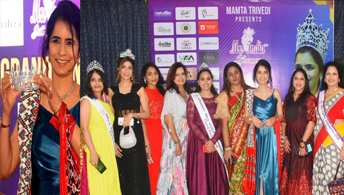 Mrs India Telangana Crown Unveiled