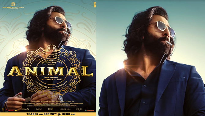 Ranbir Kapoor Animal Teaser on September 28th