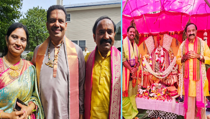 Gangadhara Shastry Gana Pravachanam at Jay Talluri’s House