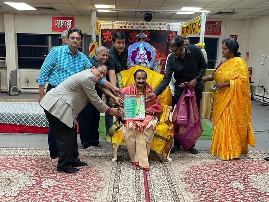 న్యూజెర్సీలో తానా ఆధ్వర్యంలో గంగాధర శాస్త్రి గీతాగాన ప్రవచనం