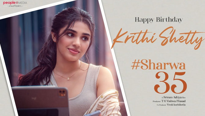 It’s official! Krithi Shetty roped in for Sharwa35