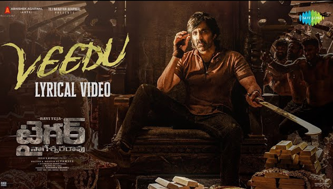 Song Veedu From Tiger Nageswara Rao is out now