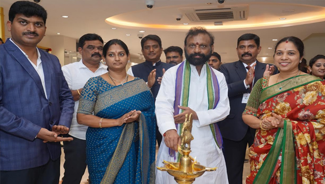 New Showroom of PMJ Jewels launched in Kurnool