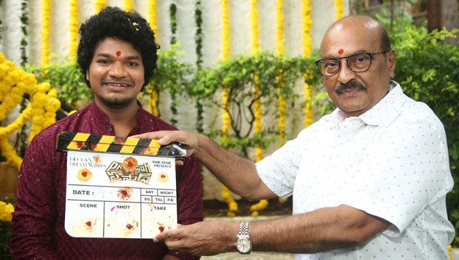 డెక్కన్ డ్రీమ్ వర్క్స్ ప్రొడక్షన్ నెం3 ‘ప్రీవెడ్డింగ్ ప్రసాద్’ గ్రాండ్ గా ప్రారంభం