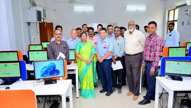 Sri City units focus on enhancing the educational infrastructure of Govt Institutions in the region