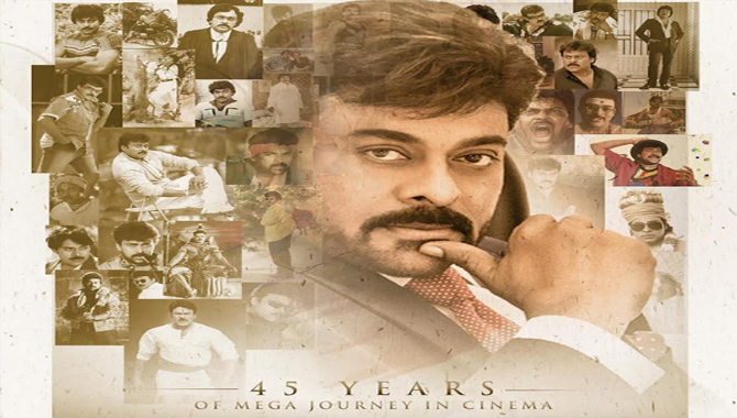 45 సంవత్సరాల సినీ మెగా జర్నీని పూర్తి చేసుకున్న మెగాస్టార్‌ చిరంజీవికి గ్లోబల్ స్టార్ అభినందనలు