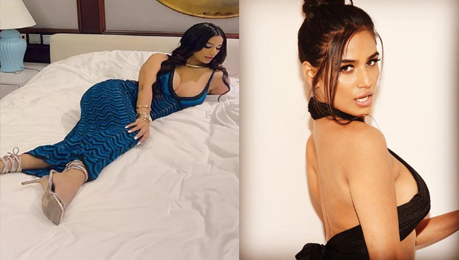 బెడ్‌రూమ్‌లో పూన‌మ్ హాట్ పోజులు