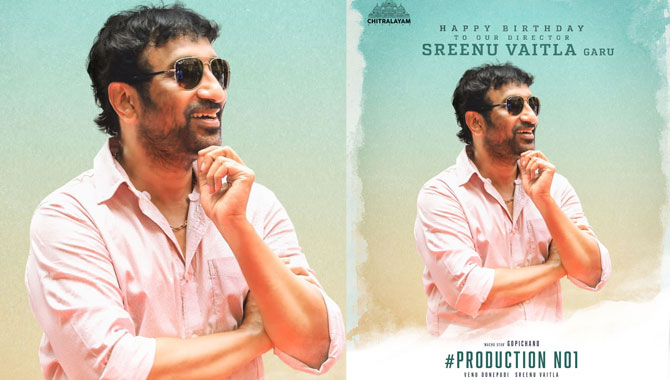 దర్శకుడు శ్రీను వైట్లకు పుట్టినరోజు శుభాకాంక్షలు తెలిపిన #గోపీచంద్32 టీమ్..