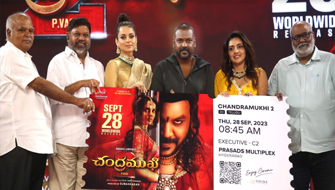 సెప్టెంబ‌ర్ 28న రాబోతోన్న ‘చంద్రముఖి 2’ అందరికీ నచ్చుతుంది.. రాఘవ లారెన్స్