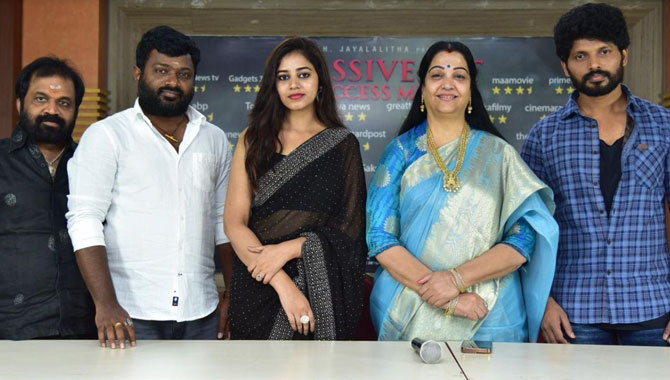 We thank the audience for embracing ‘Rudram Kota’ : Actress Jayalalitha