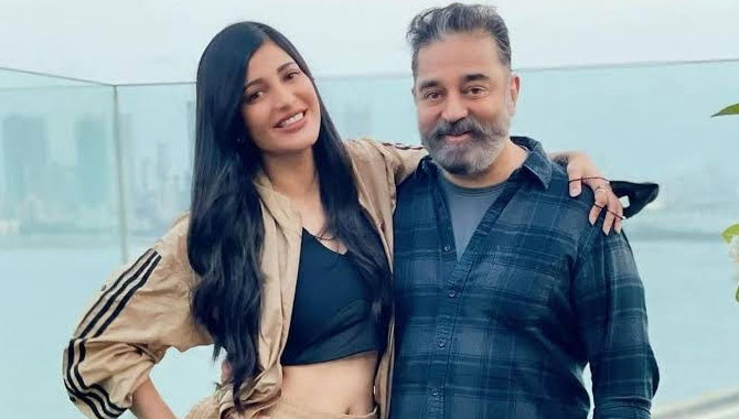 క‌మ‌ల్, శృతి క‌ల‌యిక‌లో సినిమా