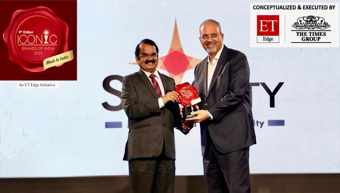 Times Group’s Economic Times Edge Honours Sri City with ‘Iconic Brand of India – 2023’ Award