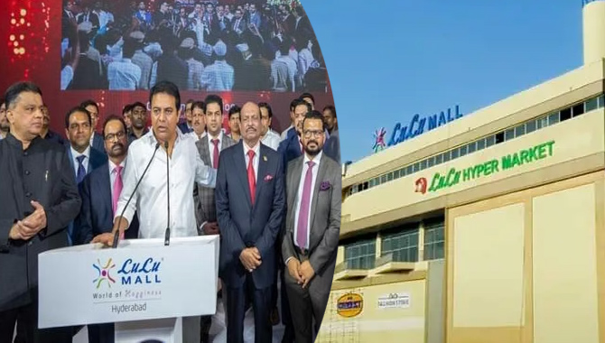 హైదరాబాద్ లో లులు మాల్ ప్రారంభం హైదరాబాద్ లో లులు మాల్ ప్రారంభం
