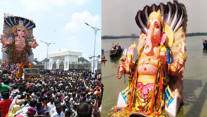 గంగమ్మ ఒడికి ఖైరతాబాద్ గణేశుడు