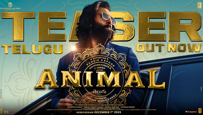 Ranbir Kapoor, Sandeep Reddy Vanga’s Animal Teaser Unleashed