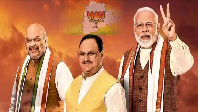 తెలంగాణ కోసం బీజేపీ హైకమాండ్ పక్కా ప్లాన్..!!