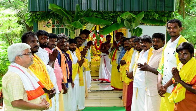 Bhajans performed at Sri City Sri Prasanna Venkateswara Swamy Temple
