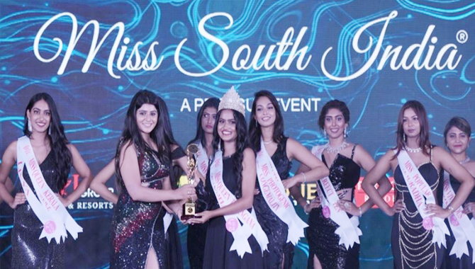 21st Miss South India Title won by Kerala’s Harsha Sreekanth