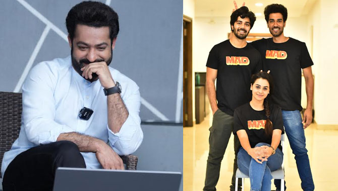 మ్యాడ్’ చిత్రం.. థియేటర్లలో ఫుల్ నవ్వుల హంగామా ఉంటుంది: సంగీత్ శోభన్, రామ్ నితిన్, గోపికా ఉద్యాన్